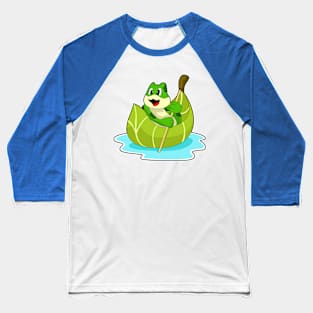 Frog Boat Baseball T-Shirt